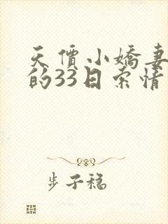天价小娇妻总裁的33日索情