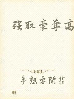 强取豪夺高干文
