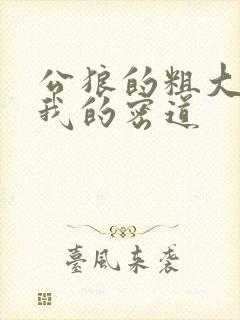 公狼的粗大挺进我的密道