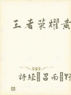 王者荣耀黄化网