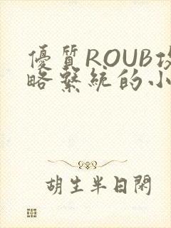 优质ROUB攻略系统的小说最新章节