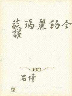 苏玛丽的全部小说