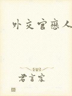 外交官恋人小说