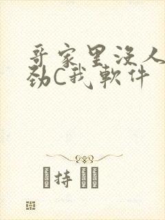 哥家里没人使点劲C我软件