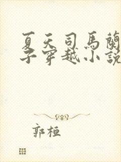 夏天司马兰九皇子穿越小说笔趣阁