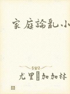 家庭论乱小说