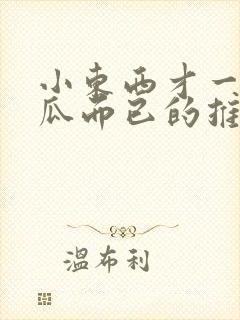 小东西才一根黄瓜而已的推荐书