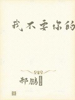 我不要你的承诺