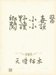 乡野小春医免费阅读小说