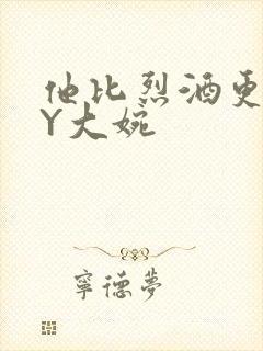 他比烈酒更撩BY大婉