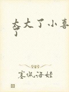 太大了小喜涨死了