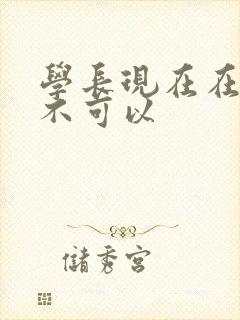 学长现在在上课不可以