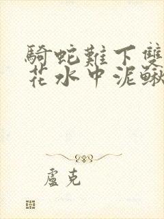 骑蛇难下双金银花水中泥鳅