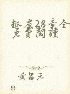 抓灰28章全部免费阅读