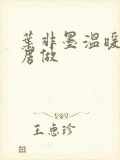 叶非墨温暖在厨房做