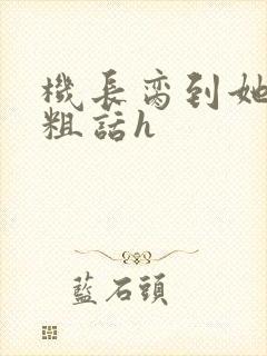 机长脔到她哭h粗话h