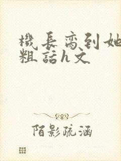 机长脔到她哭h粗话h文