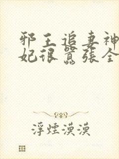 邪王追妻神医狂妃很嚣张全文免费