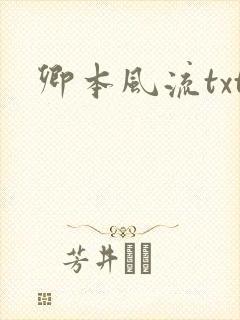 卿本风流txt