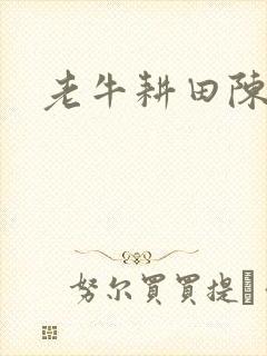 老牛耕田陈雪