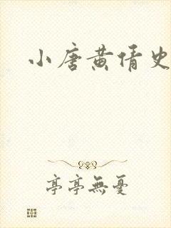 小唐黄倩史