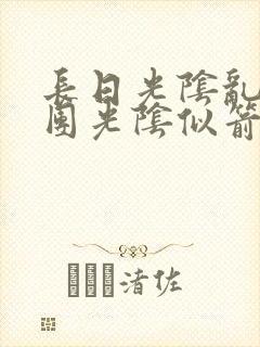 长日光阴乱作一团光阴似箭教主