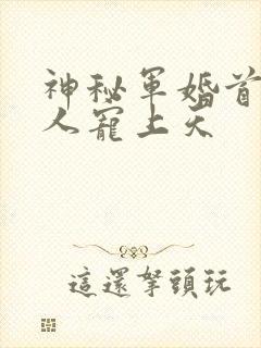 神秘军婚首长大人宠上天