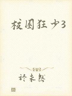 校园狂少3