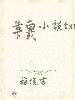 告白小说txt下载