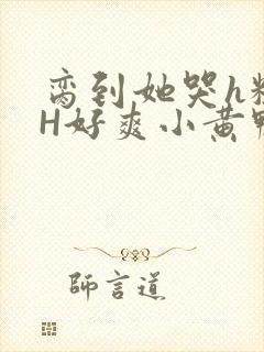 脔到她哭h粗话H好爽小黄鸭视频