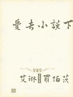爱去小说下载网