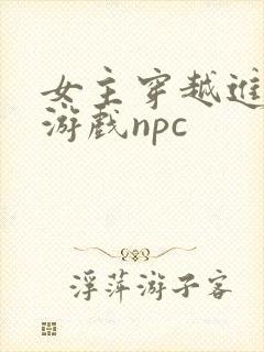 女主穿越进18游戏npc