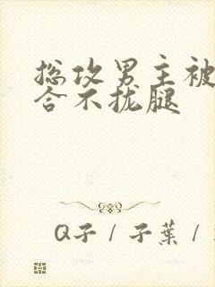 总攻男主被C得合不拢腿