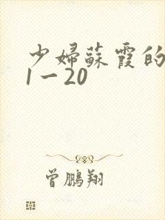 少妇苏霞的沉沦1一20