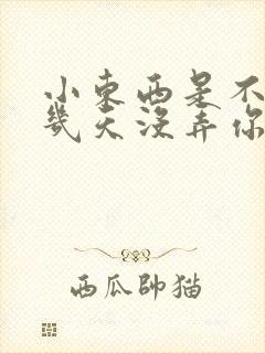 小东西是不是好几天没弄你了作文