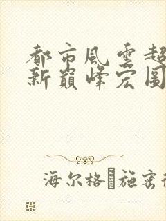 都市风云超前更新巅峰宏图