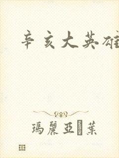 辛亥大英雄