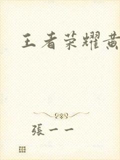 王者荣耀黄化网