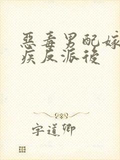 恶毒男配嫁给残疾反派后