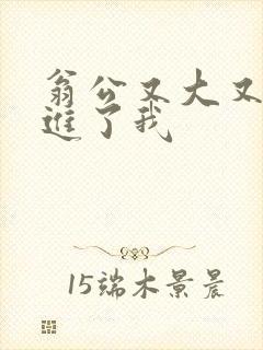 翁公又大又粗挺进了我