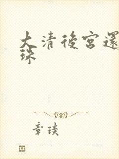 大清后宫还君明珠