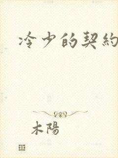 冷少的契约囚奴