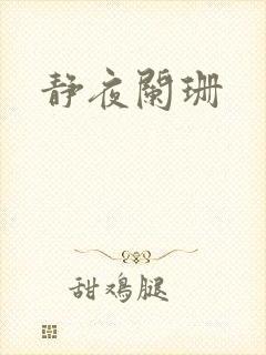 静夜阑珊