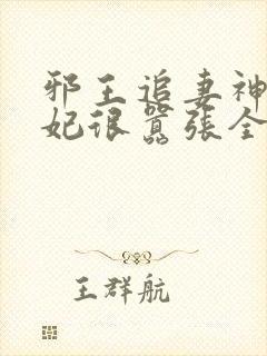 邪王追妻神医狂妃很嚣张全文免费