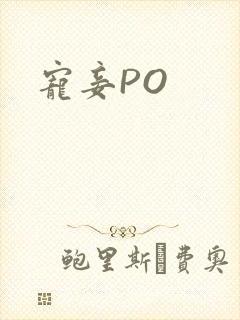 宠妾PO
