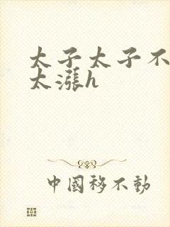 太子太子不要了太涨h