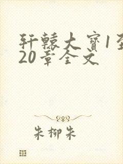 轩辕大宝1至720章全文