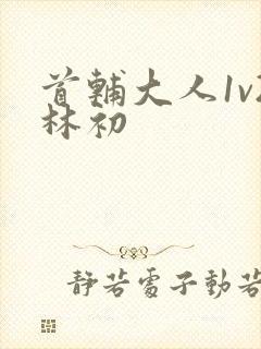 首辅大人1v2林初