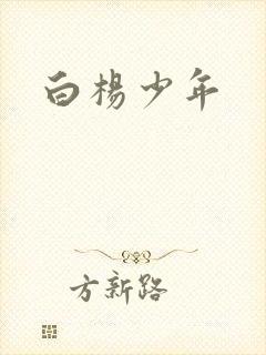 白杨少年