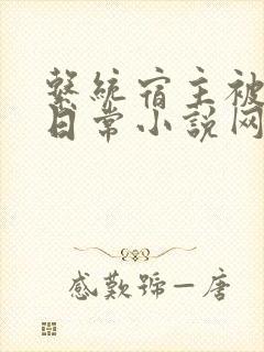 系统宿主被满的日常小说网盘